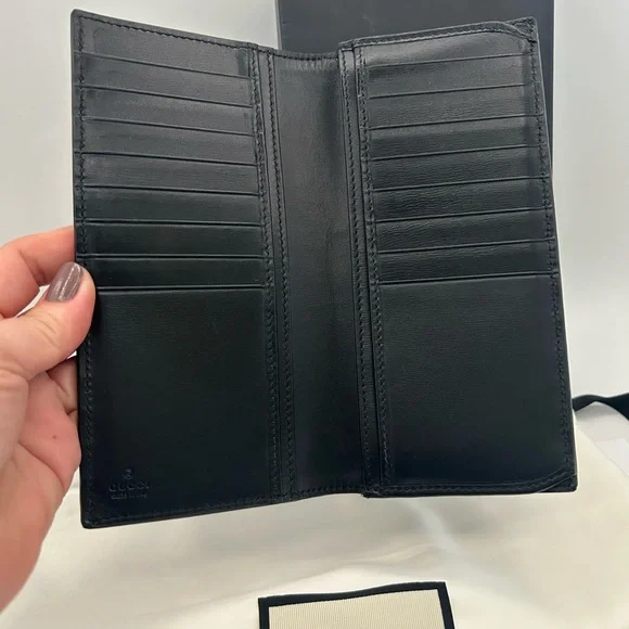 Gucci Black Leather Wallet - Picture 3 of 14